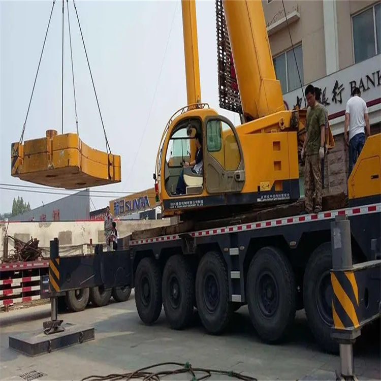 册亨当地吊车出租|机器吊装|75吨|工厂搬迁服务